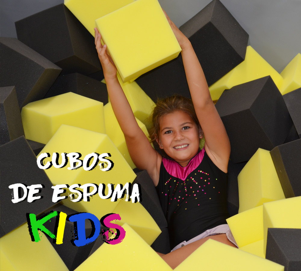 Cubos de Espuma Fun Jump Trampoline park