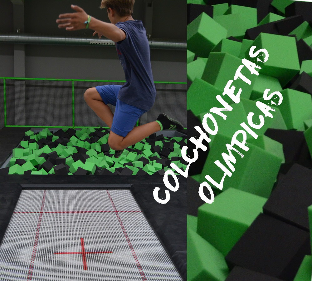 Colchonetas Olímpicas Fun Jump Trampoline park